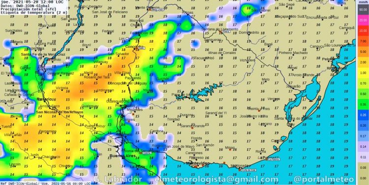El otoño continúa frío y húmedo; vuelven las precipitaciones y vientos fuertes