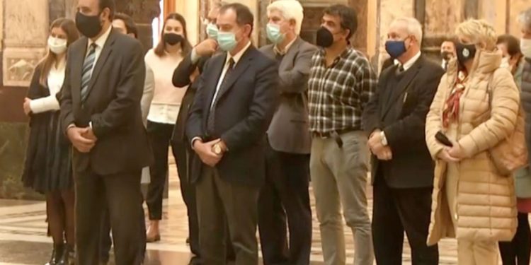 Manini Ríos llamó a aprender del pasado en homenaje a Michelini y Guitiérrez Ruiz