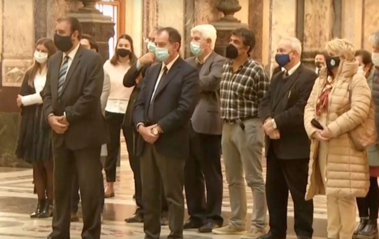 Manini Ríos llamó a aprender del pasado en homenaje a Michelini y Guitiérrez Ruiz