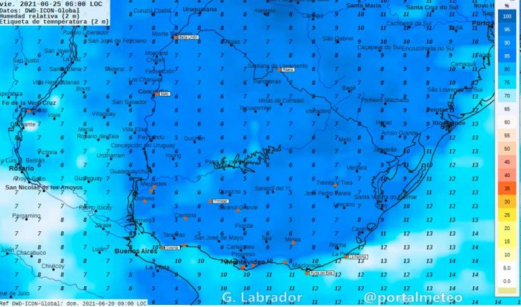 Heladas, nieblas y neblinas; y a mitad de semana tormentas con lluvias