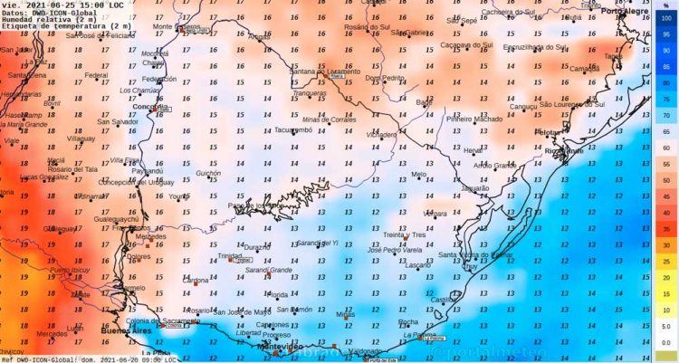 Heladas, nieblas y neblinas; y a mitad de semana tormentas con lluvias