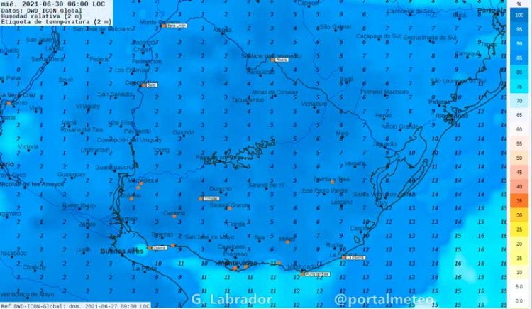 El invierno continúa frío, húmedo y ventoso