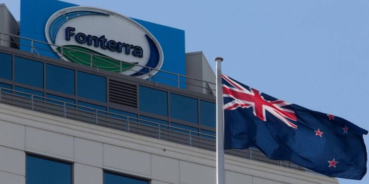 Fonterra se mantiene por encima de los US$ 4.100 la tonelada