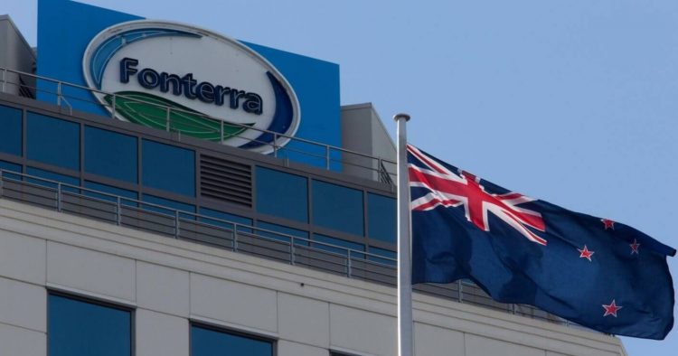 Fonterra se mantiene por encima de los US$ 4.100 la tonelada
