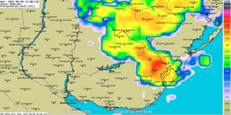 Continúa el frío, la humedad y cielos nubosos con períodos de cubierto