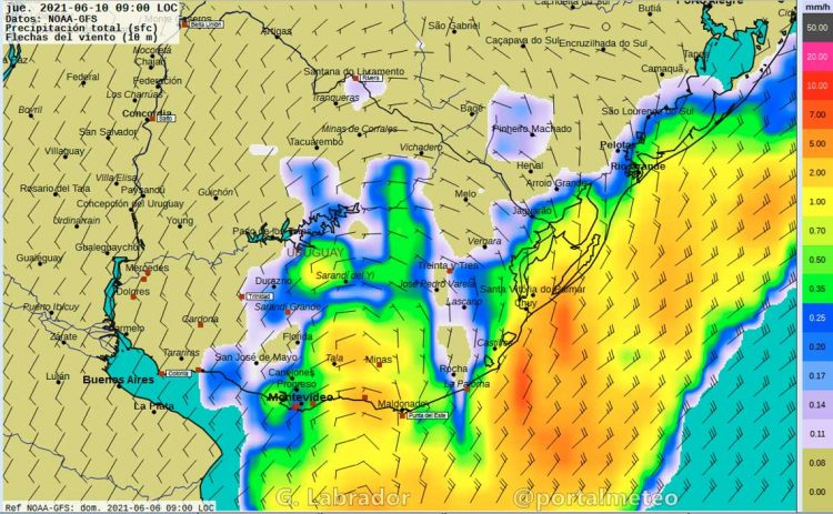 Continúa el frío, la humedad y cielos nubosos con períodos de cubierto