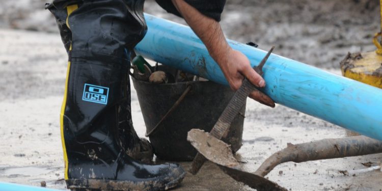 Trabajos realizados por OSE en Rivera generan reclamos