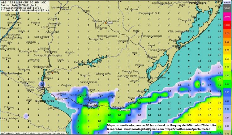 Frío Polar, vientos fuertes, y heladas caracterizan la última semana de Julio