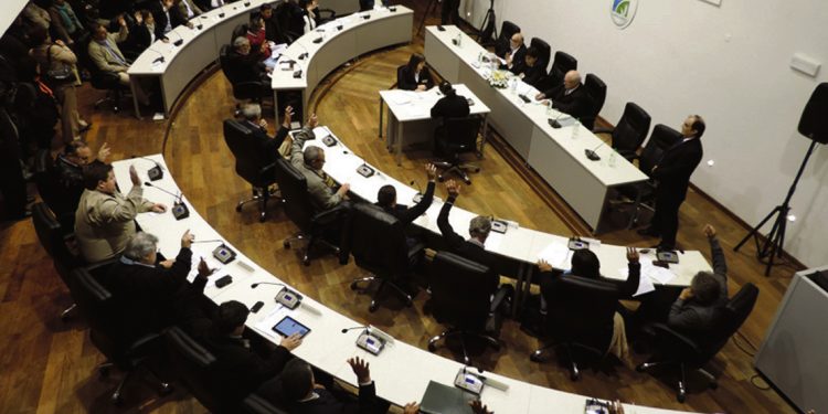 Centralismo y política partidaria