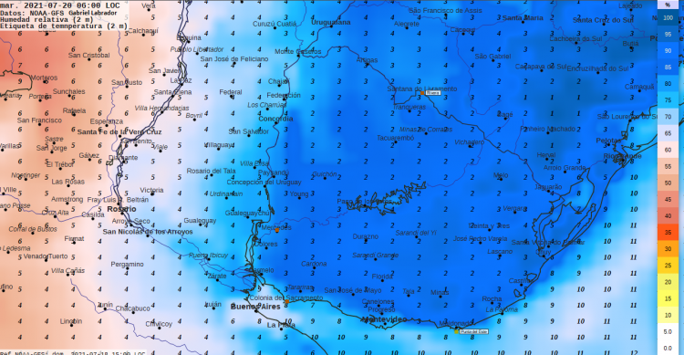 Tras los vientos fuertes, con frío y heladas se estabiliza la semana