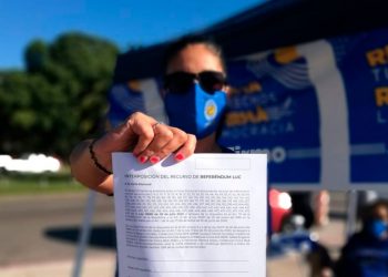 Las firmas contra la LUC