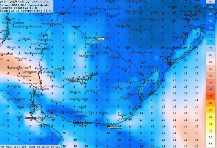 El invierno se mantiene con frío y humedad, algo más seco en el Suroeste
