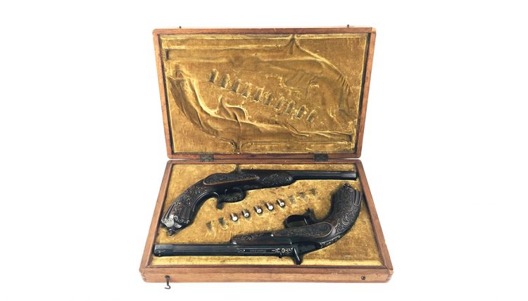 Las pistolas y el duelo