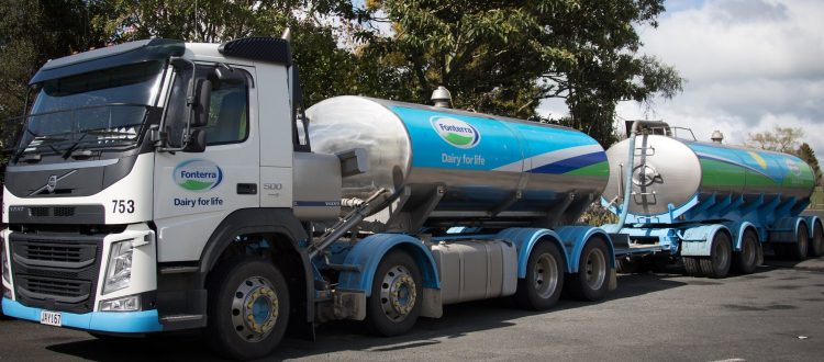 Luego de 4 meses Fonterra subió levemente