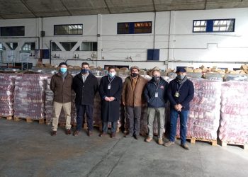 CAF y Cooperativas de trabajadores donan 50 mil kilos de harina al SINAE