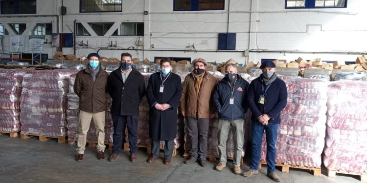 CAF y Cooperativas de trabajadores donan 50 mil kilos de harina al SINAE