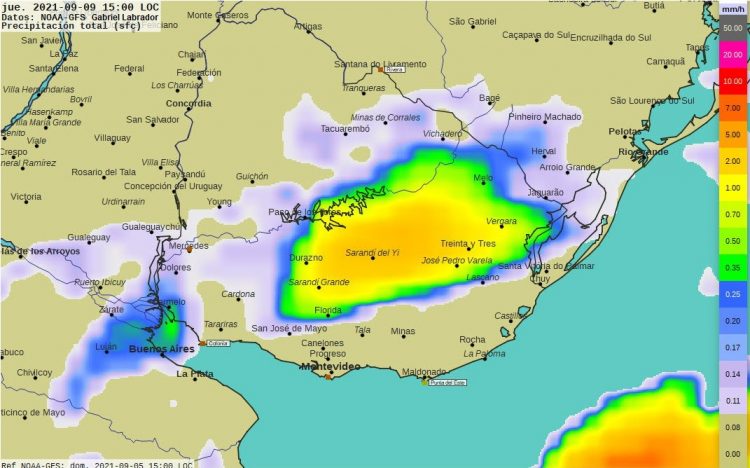 Semana inestable con tormentas, precipitaciones y vientos algo fuertes