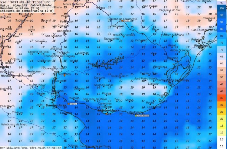 Semana inestable con tormentas, precipitaciones y vientos algo fuertes