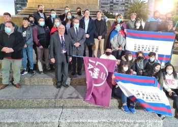La juventud de Cabildo Abierto homenajeó a José Gervasio Artigas