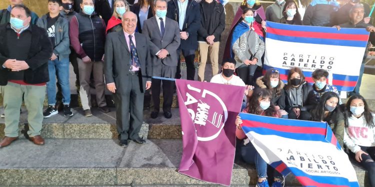La juventud de Cabildo Abierto homenajeó a José Gervasio Artigas