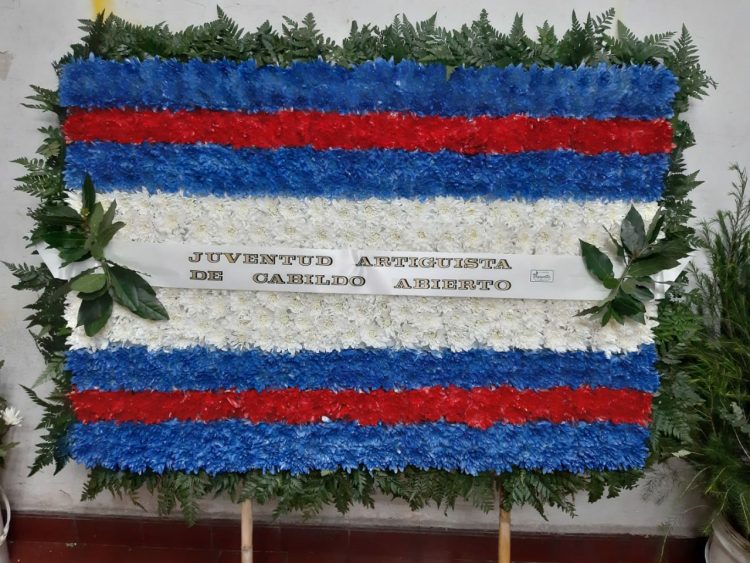 La juventud de Cabildo Abierto homenajeó a José Gervasio Artigas