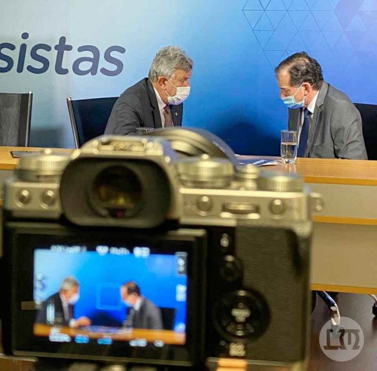 Manini Ríos impulsa en Brasil temas de desarrollo en infraestructura y unidad regional