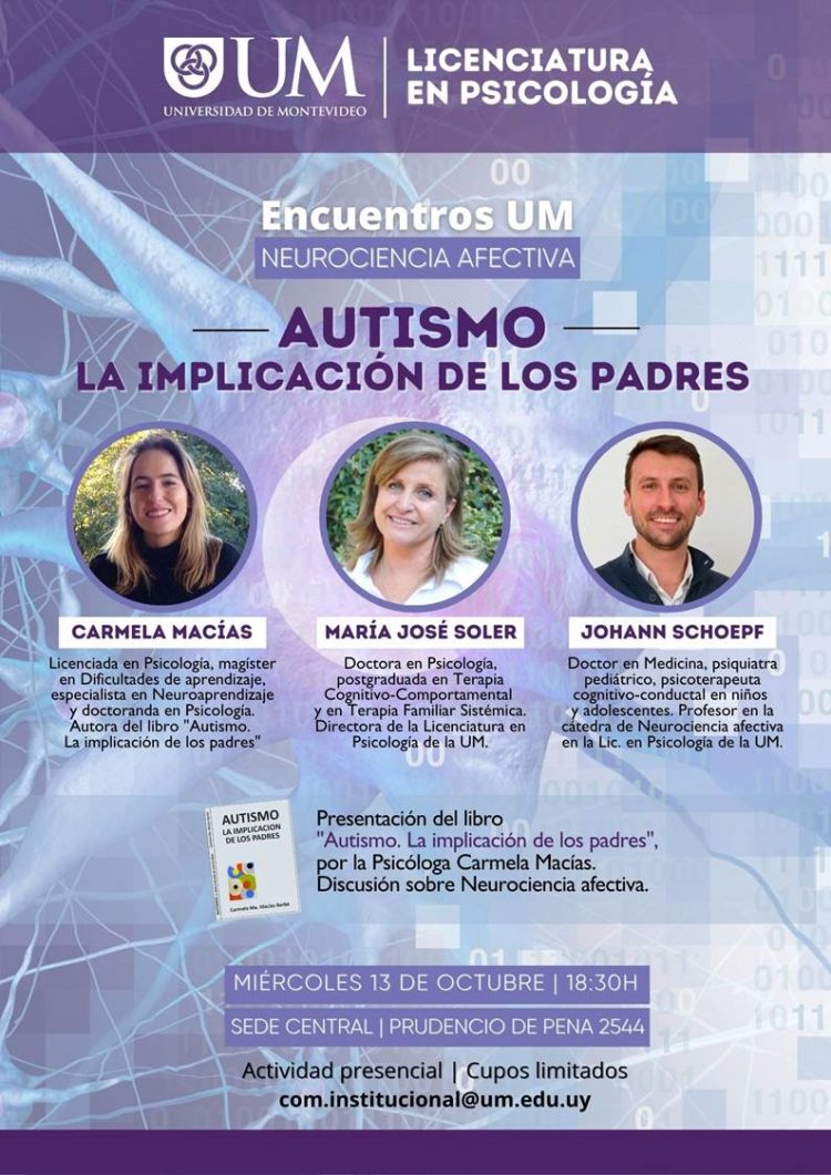 Carmela Macías presentará su libro “Autismo. La Implicación de los Padres”