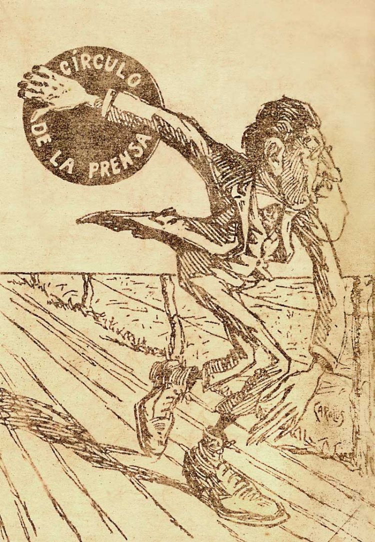 Rodó, en la caricatura