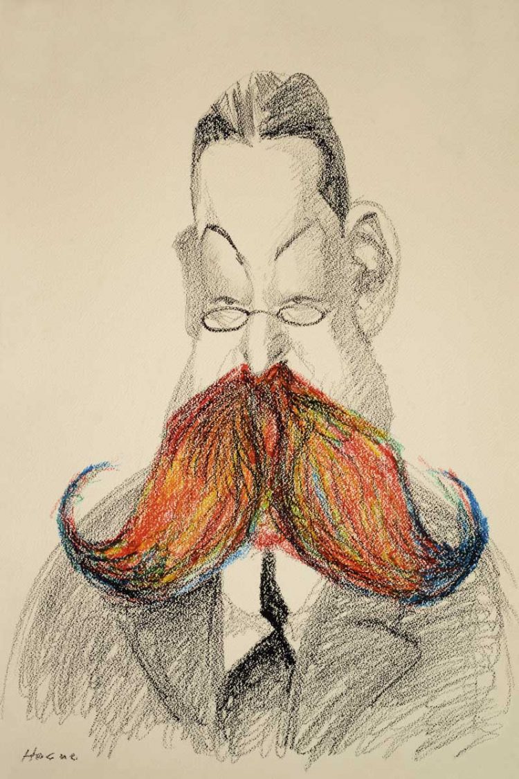 Rodó, en la caricatura