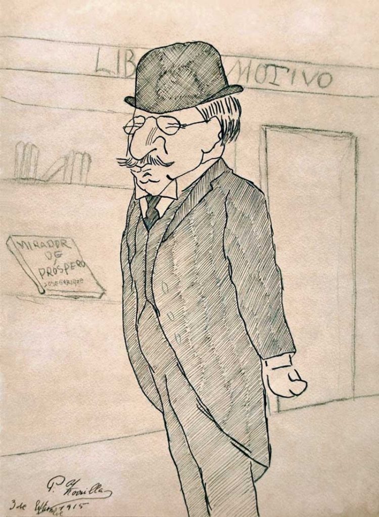 Rodó, en la caricatura