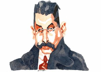 Rodó, en la caricatura