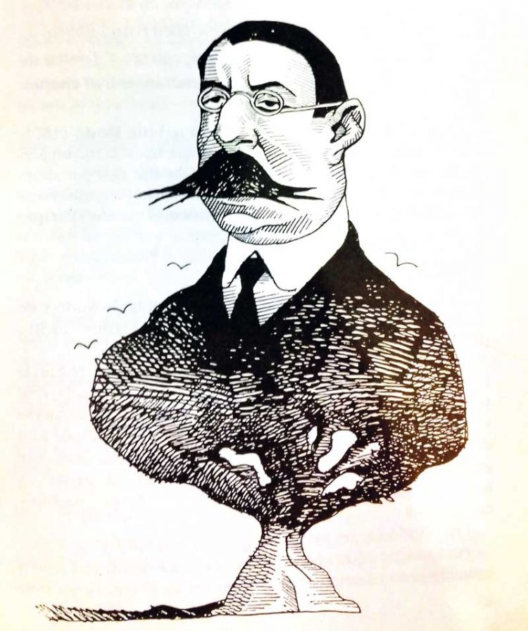 Rodó, en la caricatura