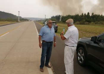 Omar Lafluf: el control de los incendios debe estar en la agenda de los gobiernos departamentales