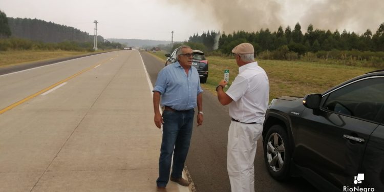 Omar Lafluf: el control de los incendios debe estar en la agenda de los gobiernos departamentales