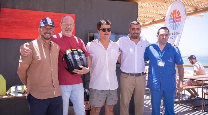 La Española presente en Rocha con donación de Desfibrilador y cursos de Reanimación