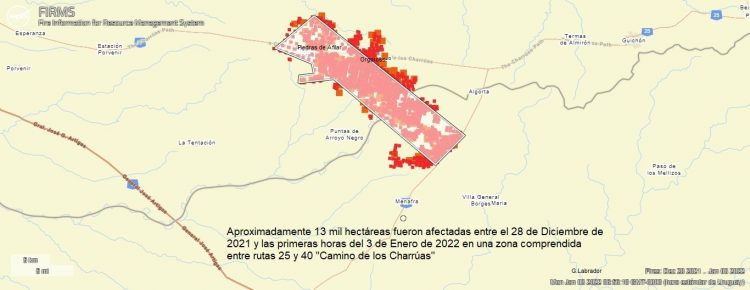 Se evidencia otra faceta de vulnerabilidad ambiental de Uruguay
