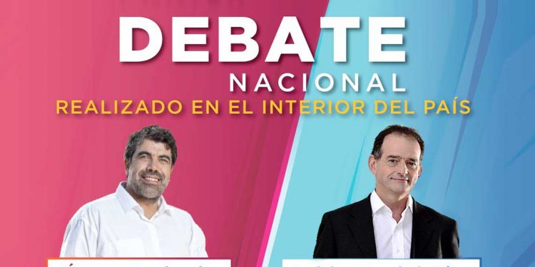 Debate histórico en el interior del país entre Guido Manini Ríos y Óscar Andrade