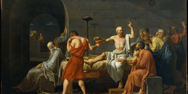 Sócrates frente a la muerte: “El hombre no es dueño de su vida”