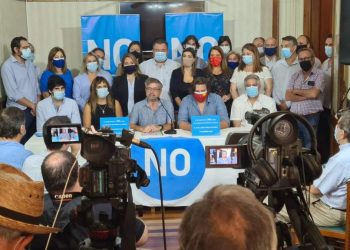 Comando Nacional Electoral de la coalición recorrió los 19 departamentos