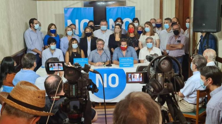 Comando Nacional Electoral de la coalición recorrió los 19 departamentos