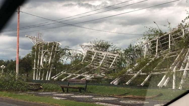Casi 100 efectivos militares prestaron servicio durante las dramáticas horas del temporal de Mercedes