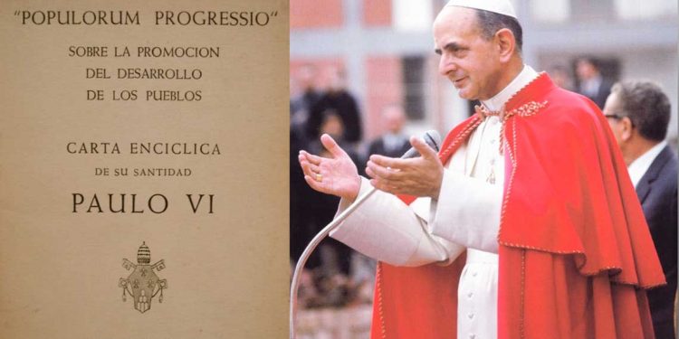 El papa Pablo VI y su preocupación por el progreso popular