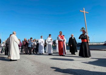 Referentes y fieles de la Iglesia anglicana, luterana y católica, rezaron juntos este Viernes Santo
