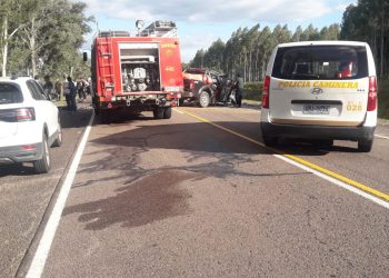 Trágico accidente en ruta 5 entre camioneta del INR y vehículo brasileño