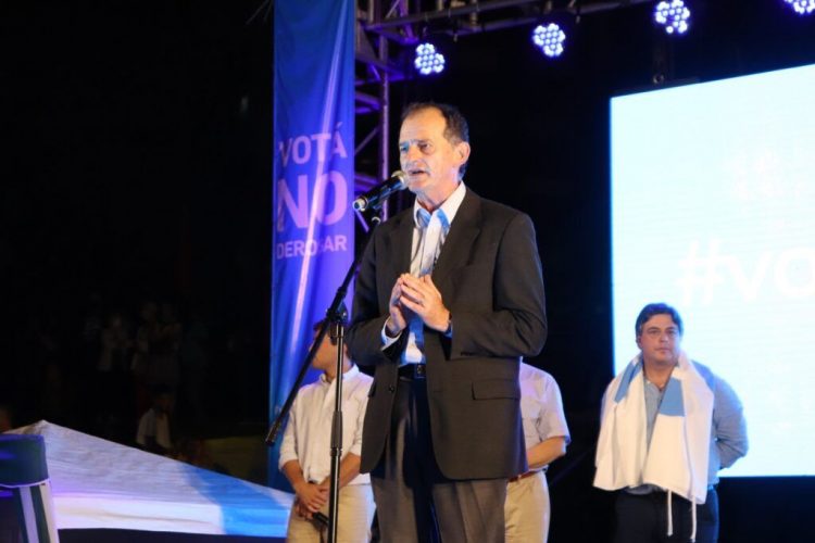 La posición del senador Manini Ríos