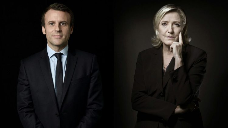Francia: Macron y Le Pen avanzan a la segunda vuelta en las elecciones nacionales