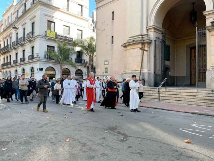 Referentes y fieles de la Iglesia anglicana, luterana y católica, rezaron juntos este Viernes Santo