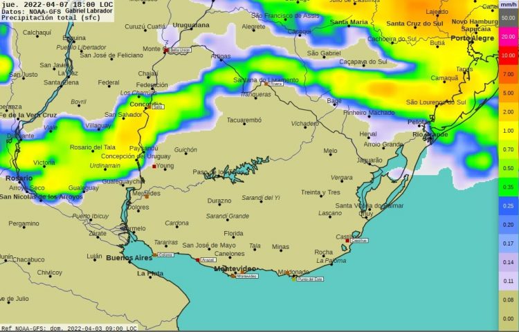 Semana inestable, principalmente al Norte del Río Negro