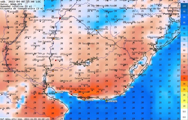 Semana inestable, principalmente al Norte del Río Negro