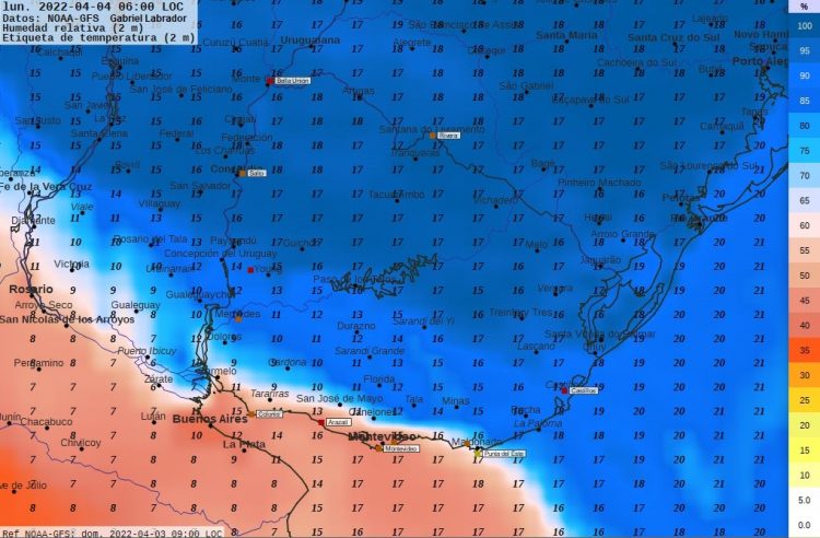 Semana inestable, principalmente al Norte del Río Negro